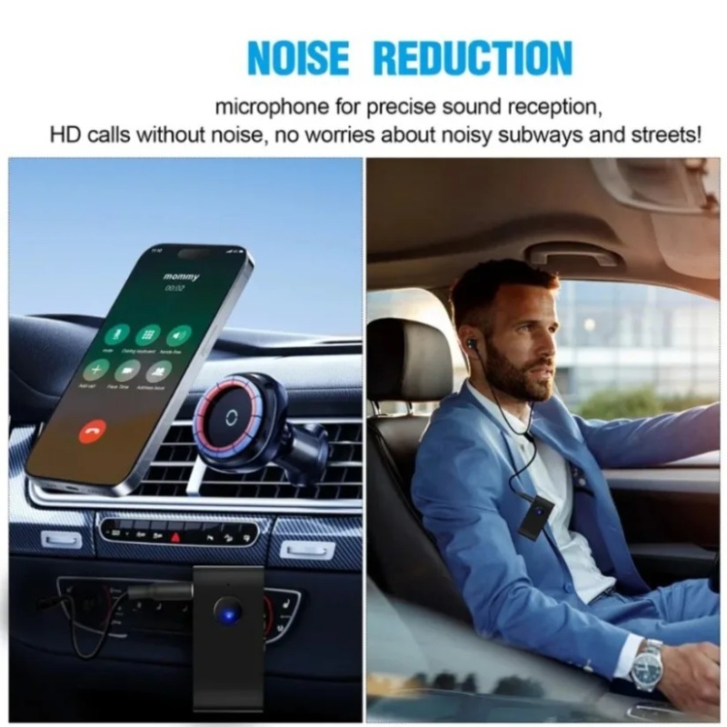 Audio Without Music - Récepteur Audio Bluetooth 5.0 avec écouteurs