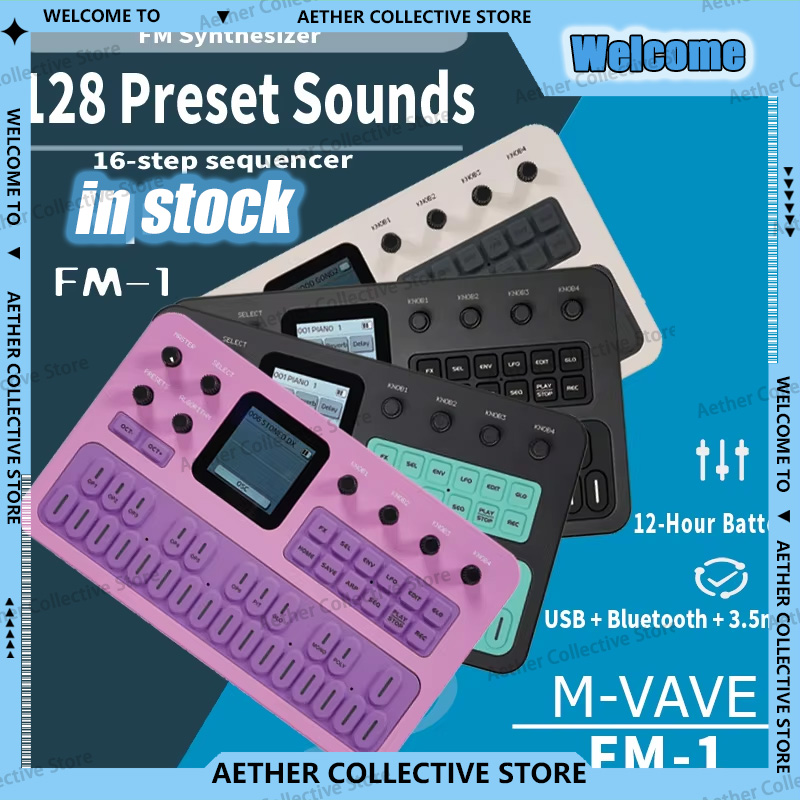 Synthétiseur FM de poche M-VAV - Midi Controller Pad avis et prix