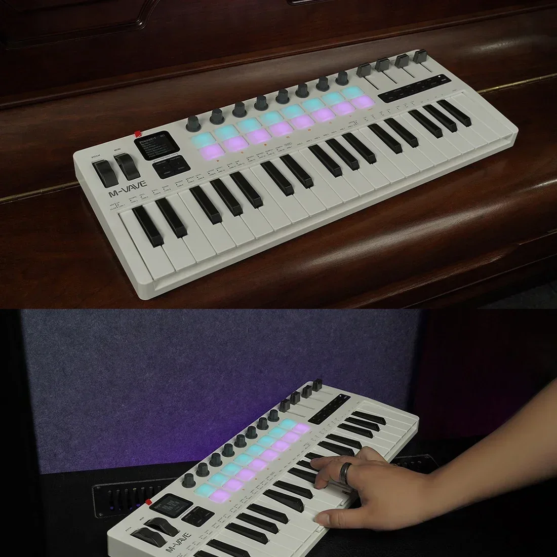 Clavier M-VAVE SMK-37 Pro, con - Midi Controller Pad avis et prix