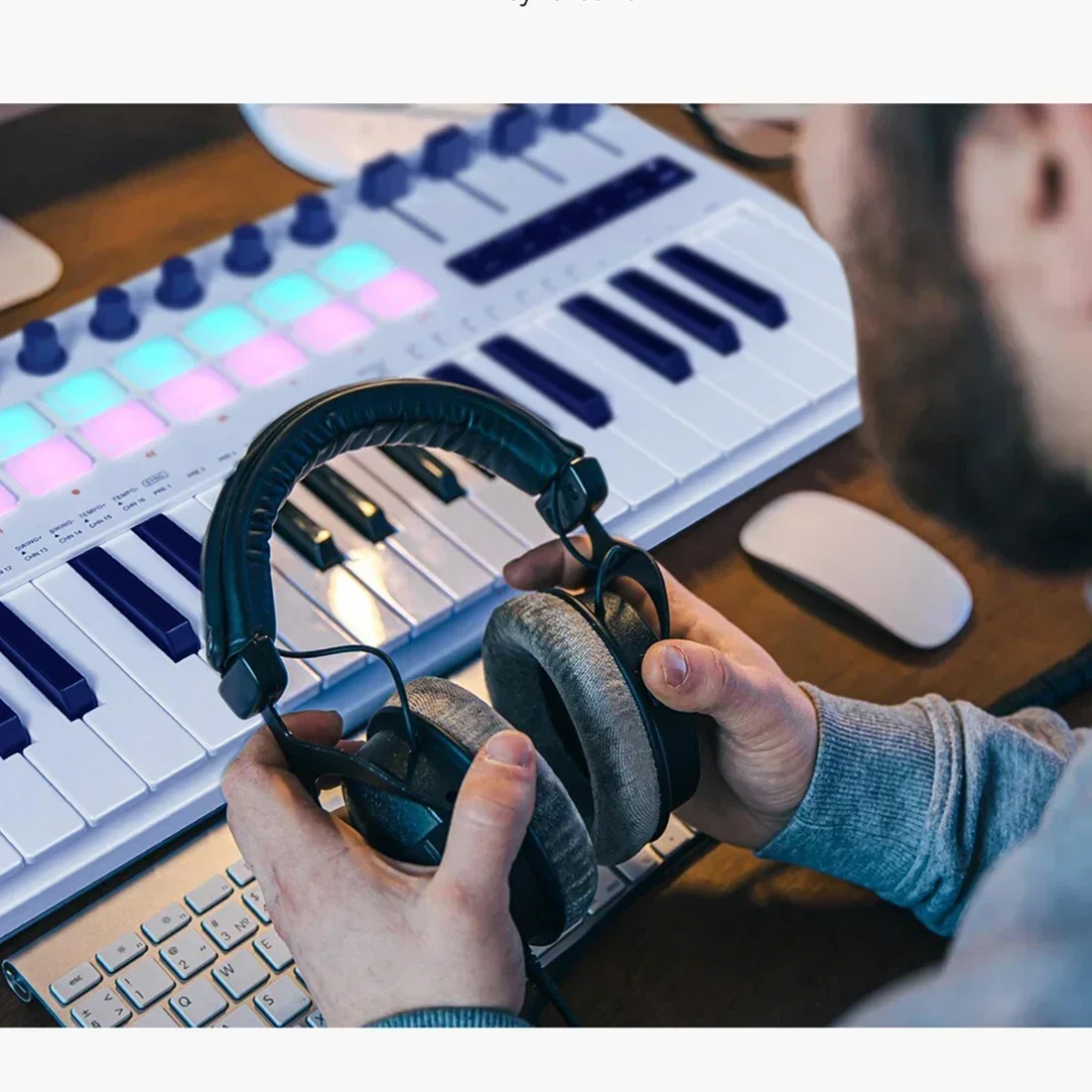Clavier M-VAVE SMK-37 Pro, con - Midi Controller Pad avis et prix